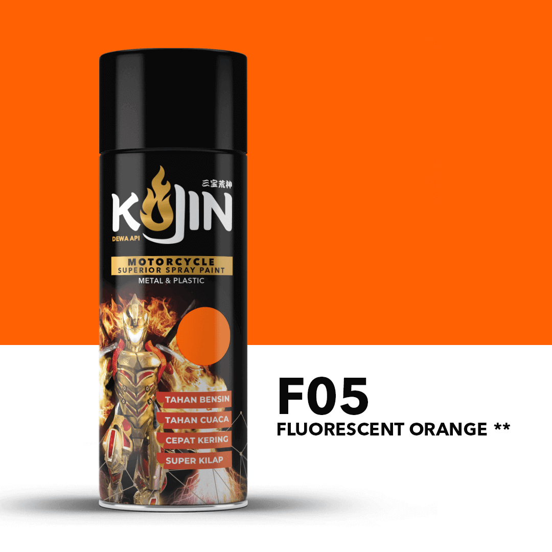 KOJIN F05 FLUORESCENT ORANGE 1