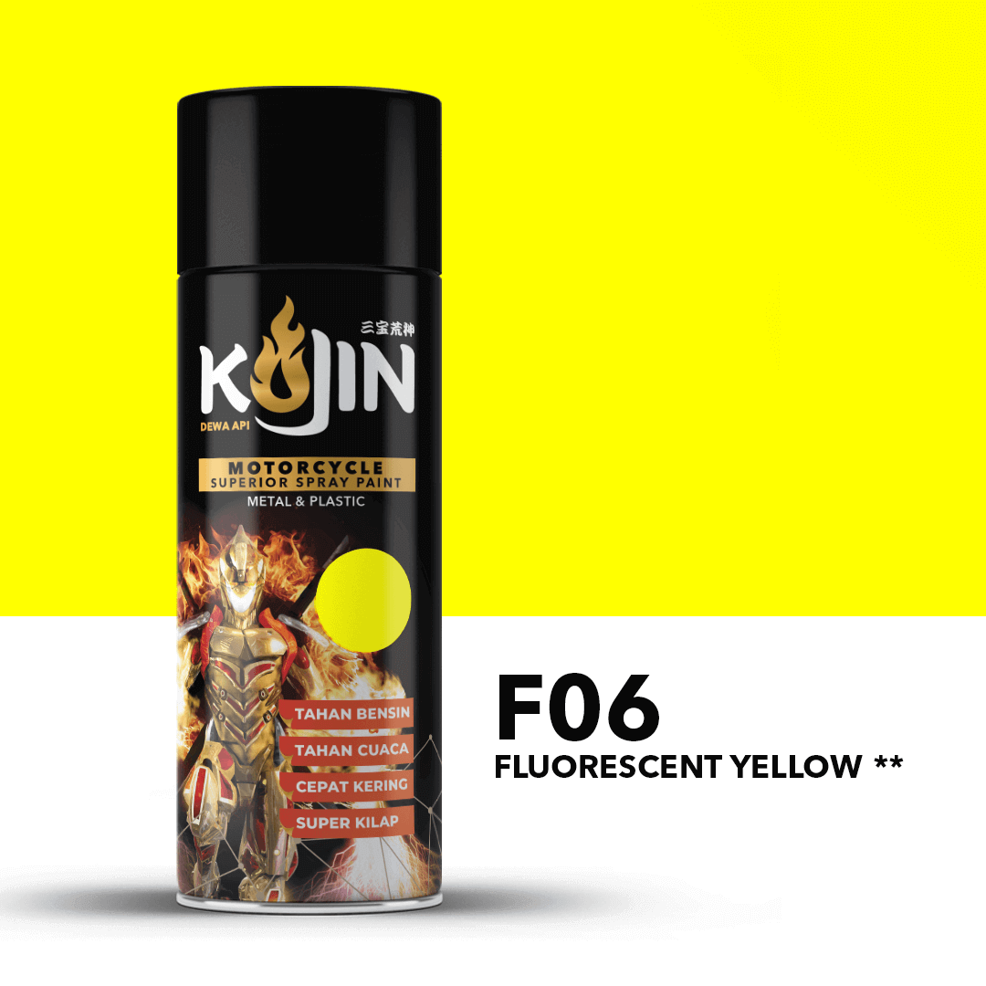 KOJIN F06 FLUORESCENT YELLOW 1