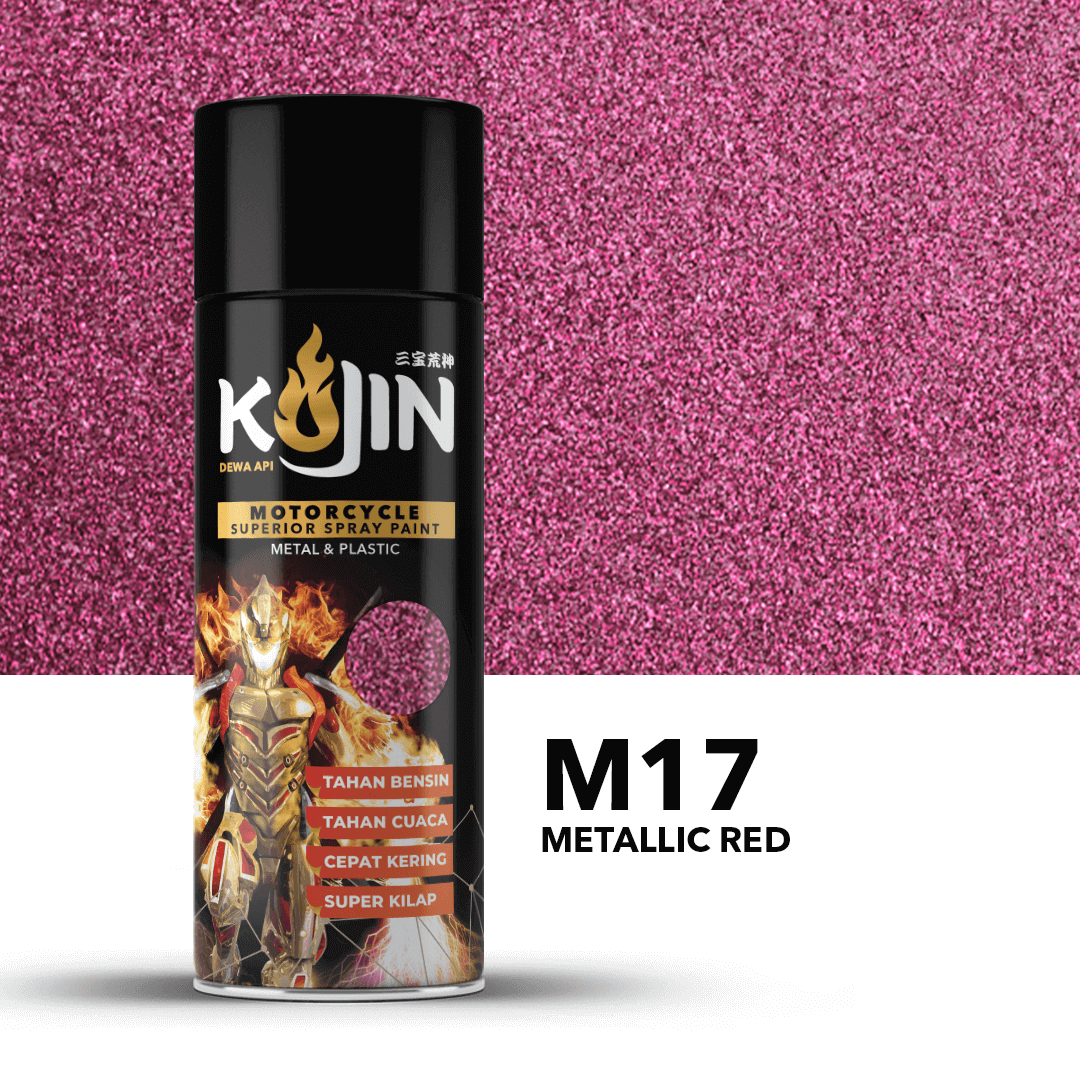 KOJIN M17 METALLIC RED 1